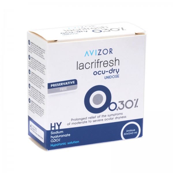 Lacrifresh Ocu-Dry 0,30% Unidose