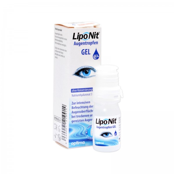 Lipo Nit Augentropfen GEL Hyaluron 0,3%