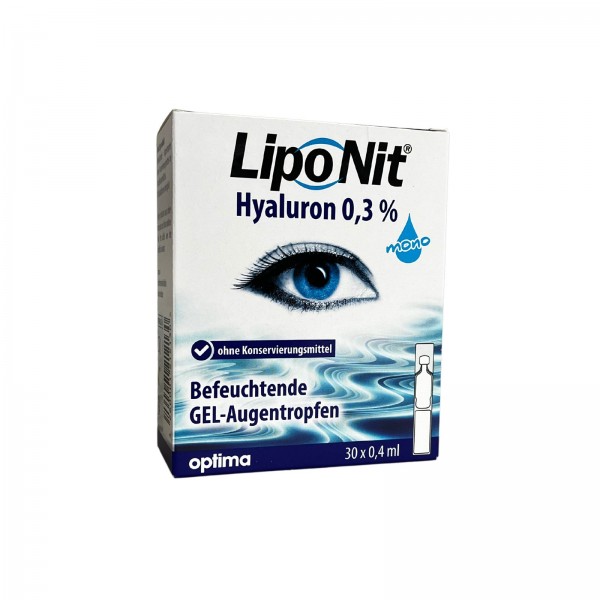 Lipo Nit Augentropfen GEL Hyaluron 0,3%